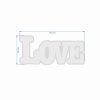 قالب سیلیکونی love